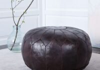 Large Leather Pouf – Awesome Moroccan Furniture To Have In Your Home