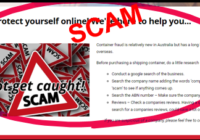 Yesterday, Today and Tomorrow – The Story of Scams