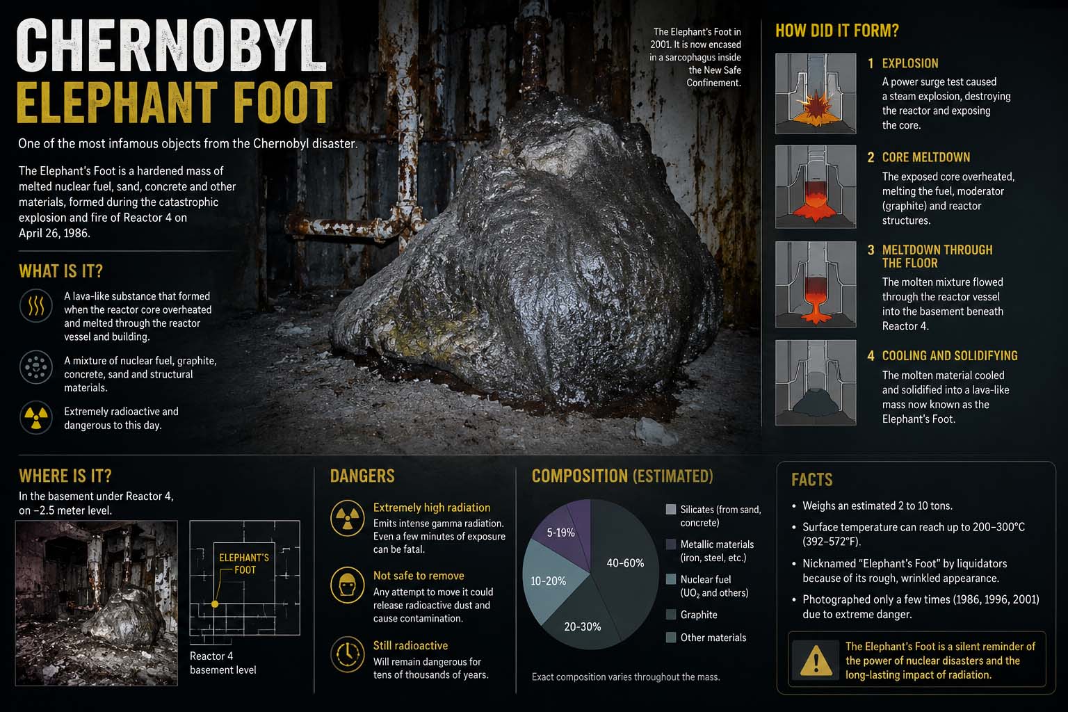 chernobyl elephant foot