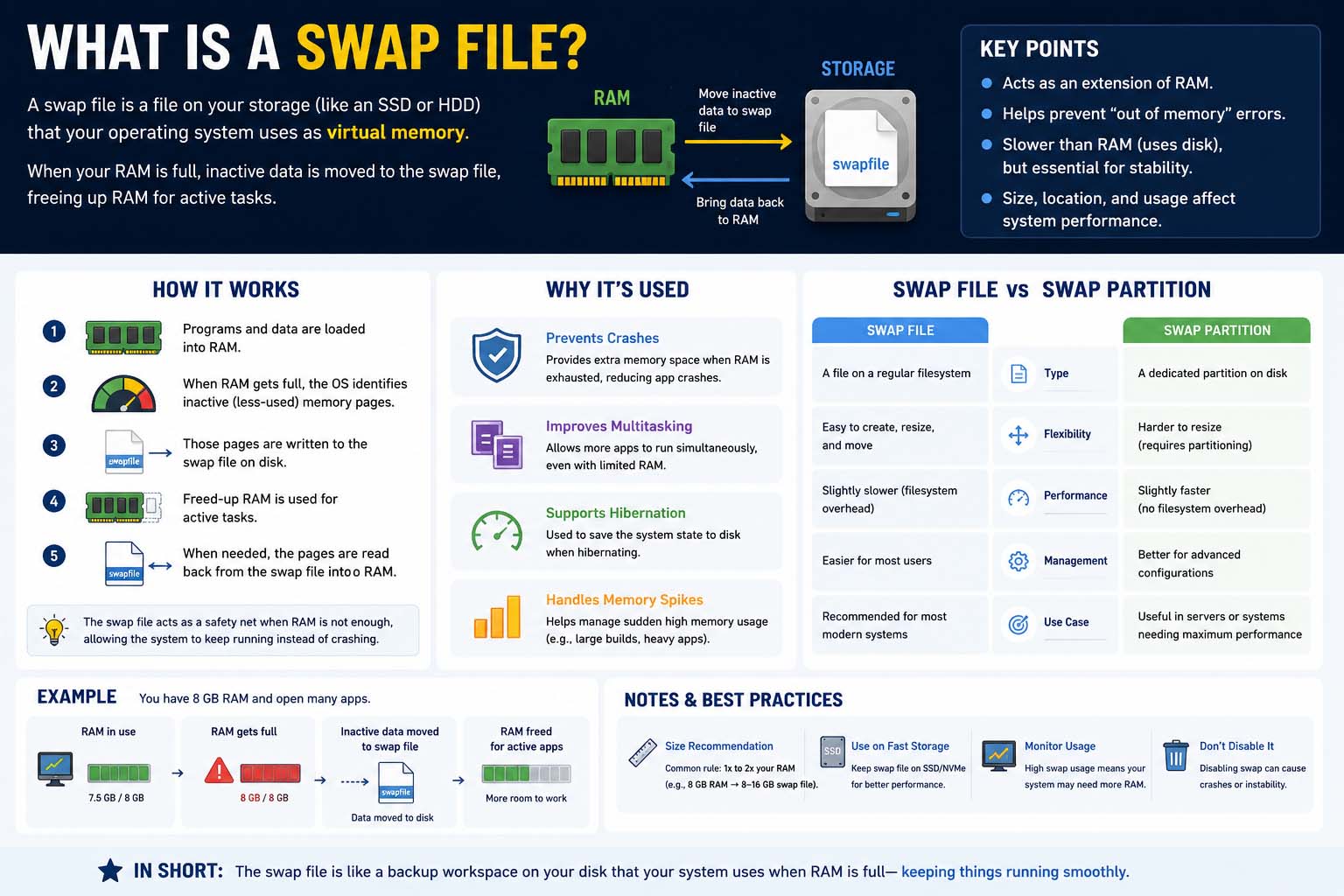 what is a swap file