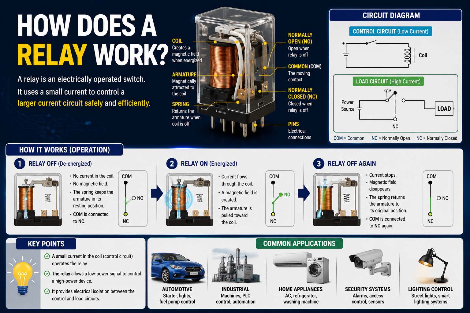 how does a relay work
