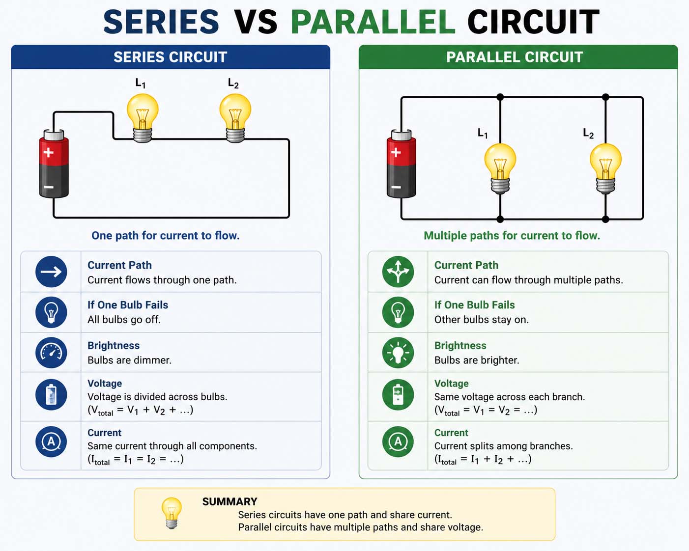 series vs parallel circuit