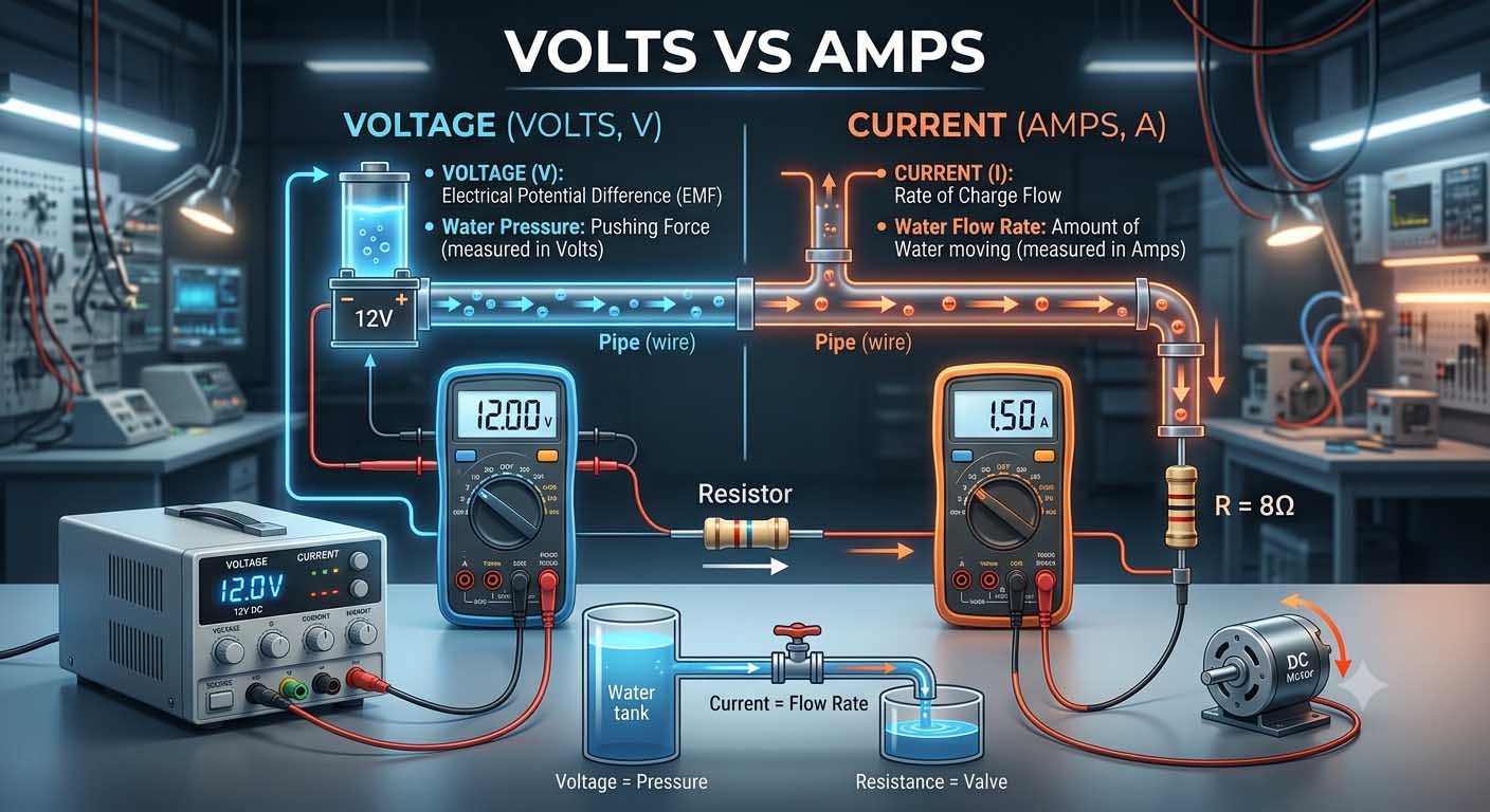 volts vs amps