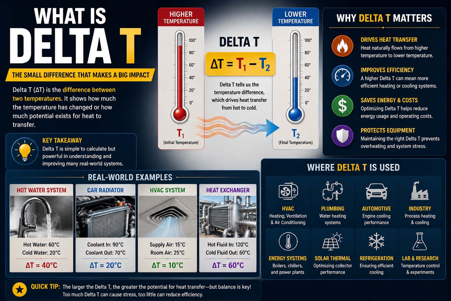 what is delta t