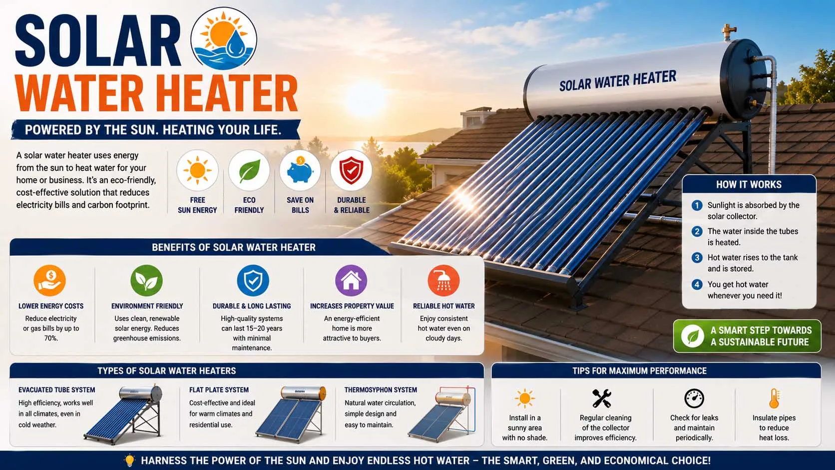 solar water heater