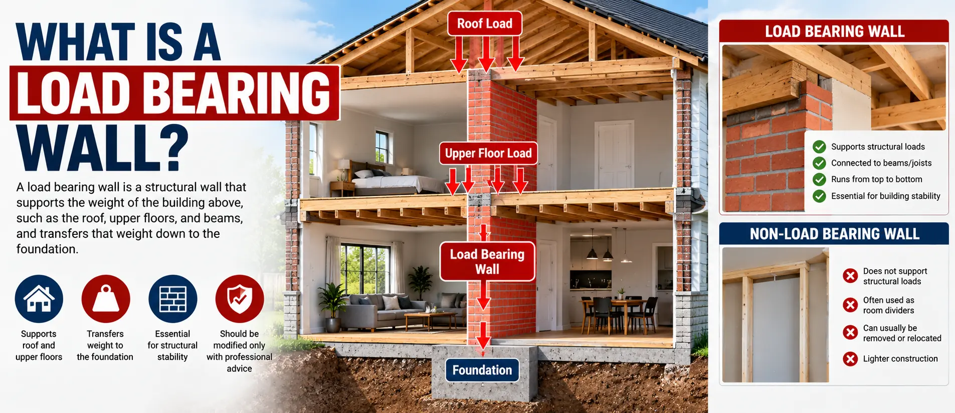 load bearing wall