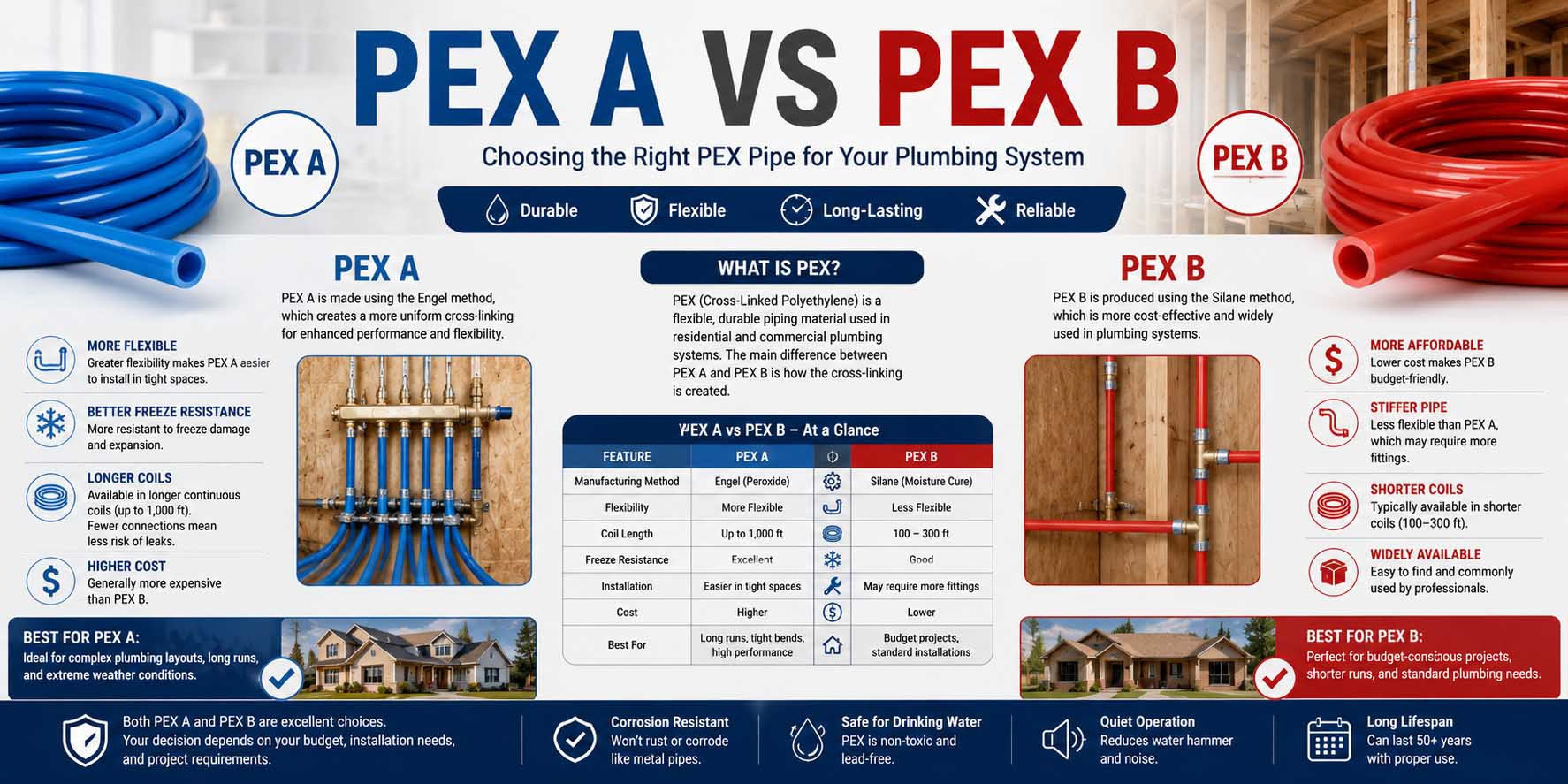 pex a vs pex b